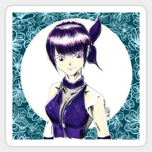 Ayane in dead or alive doa Sticker